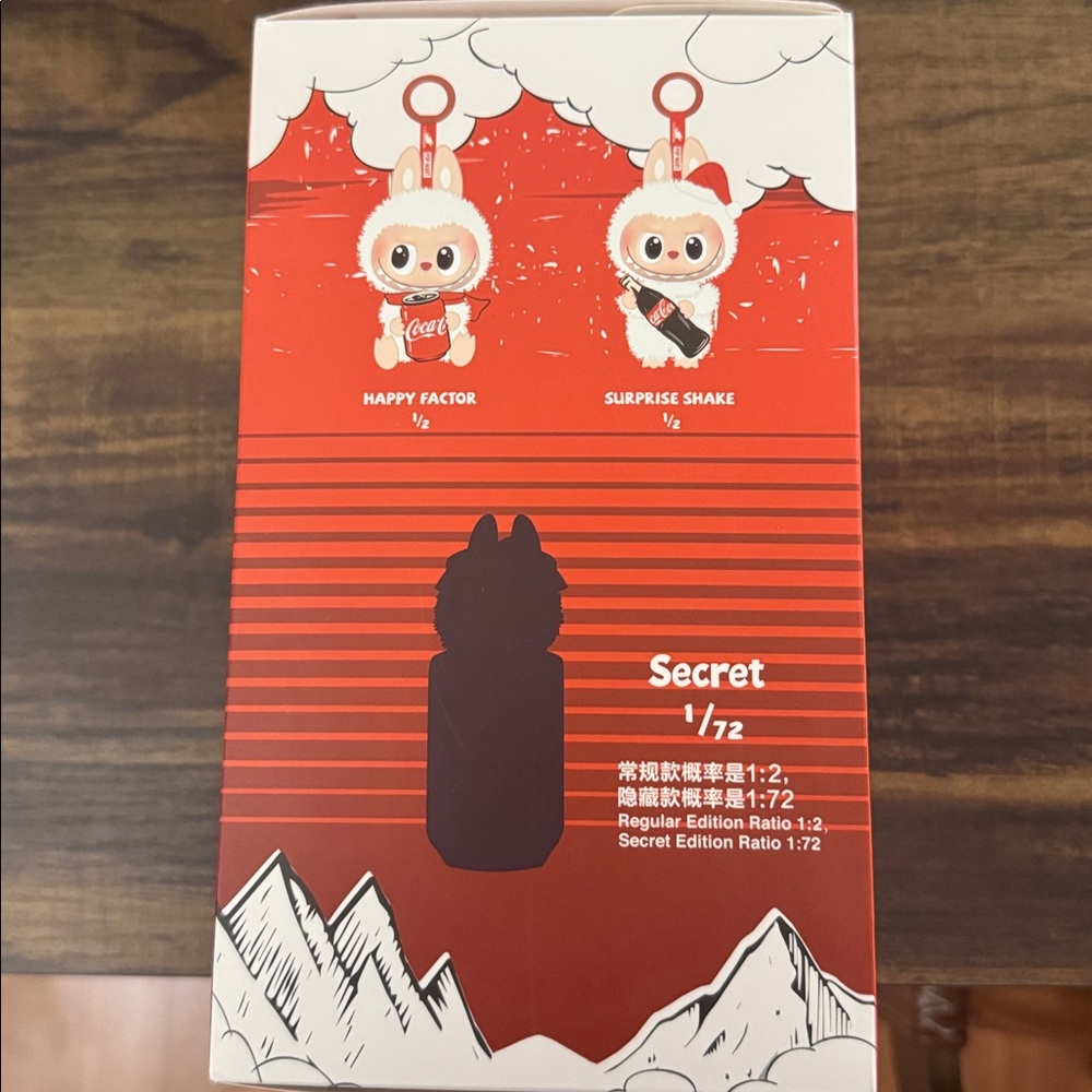 Coca-Cola Monsters Labubu  Keychain - Picture 3 of 5